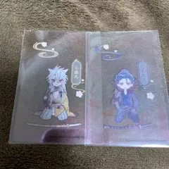 刀剣乱舞 アニカフェ クリアカード 小狐丸 福島2枚セット