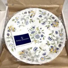 新品 希少品 ミントンROYAL DOULTON 花柄 大皿箱付きのサムネイル