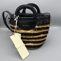【新品未使用】MARNI マルニ　バケットバッグ フリンジ付き 正規店購入