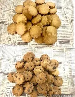 焼きたて発送60枚有機バニラとたっぷりチョコチップクッキーのサムネイル