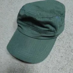adidas オリーブグリーンキャップ　子供キャップ