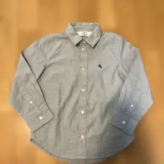 H&M 長袖シャツ 110cm グリーン