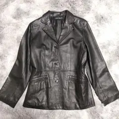 羊革 ラムレザー　レザー　ジャケット　 Archive　Y2K 本革　羊革