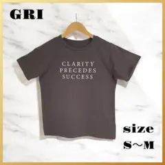 【GRI】CLARITY PRECEDES SUCCESS Tシャツ S〜M