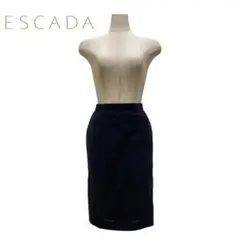 ESCADA /エスカーダ ひざ丈タイトスカート ブラック C340のサムネイル