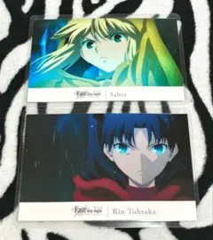 Fate/staynight 15周年 遠坂凛 ポストカード ラミネート - メルカリ