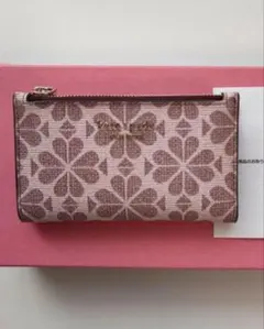 【セール】 ケイト・スペード スペードフラワー 二つ折り財布