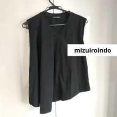 mizuiroind ノースリーブ アシンメトリートップス サイズフリーのサムネイル