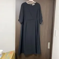 【すぐ発送】マタニティ　フォーマルワンピース　M 喪服　ブラックフォーマル