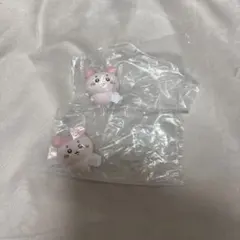 ちいかわ カニちゃんフィギュア ガチャ台座付き 2個セット
