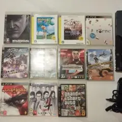 PlayStation 3 本体 ソフト10本セット