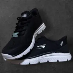 SKECHERS Swift Fit スニーカー ブラック us8のサムネイル