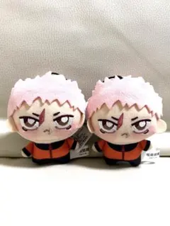 呪術廻戦 ちょぴぬいぷち マスコット　虎杖悠仁２つセット