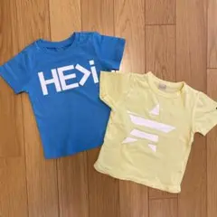 【よりどり３点999円】 夏服　tシャツ 半袖100㎝ ２点