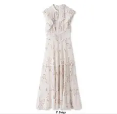 SNIDEL Sustainableプリントプリーツワンピース