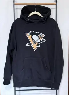 NHL パーカー ピッツバーグ ペンギンズ フーディ 黒CROSBY 87