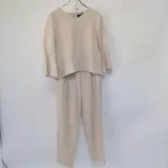 Demi-Luxe BEAMS ベージュ フォーマル セットアップ パンツ