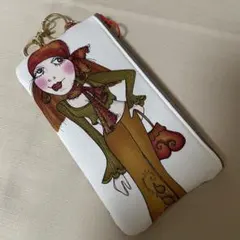♡20㎝ファスナースリムポーチその①♡ハンドメイド ロラライハリス