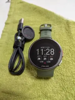 POLAR Vantage V2 グリーン バッテリー詳細記載