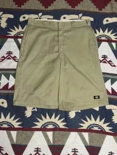 ディッキーズ　七分　ハーフパンツ　極太