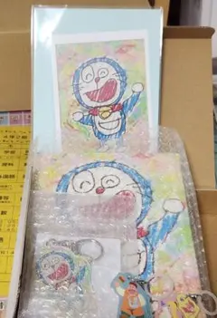 100%ドラえもん＆フレンズ展 プレミア特典 コミック 特製シルバー仕様