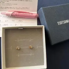 TSUTSUMI K18YG スイングピアス 刻印有り - メルカリ