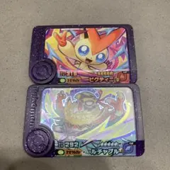 ポケモンフレンダ　ビクティニ　ルチャブル　ベストタッグ4だん　スーパートレジャー