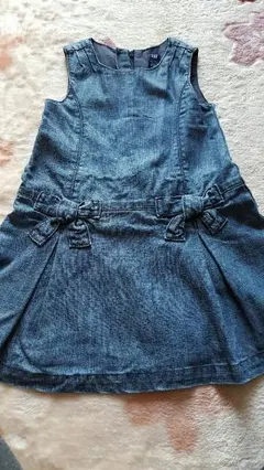 babyGap デニムジャンバースカート90