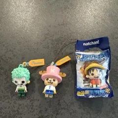 ONE PIECE ブロックコレクション ストラップ 3種セット ワンピース