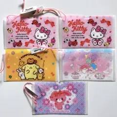 サンリオプレミアムマスコット★カードケース★カードファイル★ミニファイル★5枚