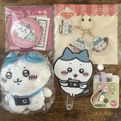 ちいかわ ハチワレ アクリルチャーム 缶バッジ ぬいぐるみ セット