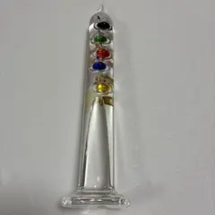 カラフルガラス製温度計
