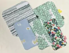 ぽんこ☆様　ミナペルホネン　ハンドメイド　手拭 ハンカチ