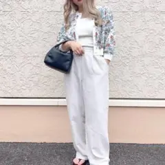LOWRYS FARM┊︎花模様ヴィンテージカーディガンのサムネイル