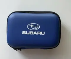 SUBARU ノベルティー　スバル ロゴ入り ハードケース ポーチ 小物入れのサムネイル
