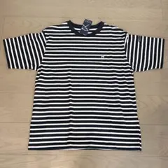 新品　アーノルドパーマー ボーダーTシャツ 半袖 ネイビー ホワイト　メンズ　L