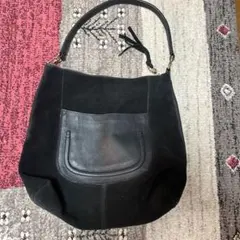 クリスマスセール❗️黒 スエード レザーaccessorize Londonのサムネイル