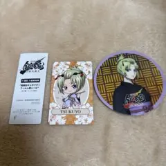 銀魂 月詠 フィルム風シール HANA・BIYORI コースター 特典