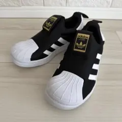 アディダス　スニーカー　スリッポン　キッズ　18㎝
