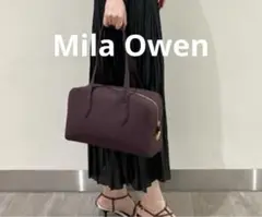 【未使用】Mila Owen ミラオーウェン ショルダーボストンバッグ　肩掛け