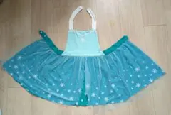 子ども用エプロン　アナと雪の女王　エルサ　110-120　ベルメゾン