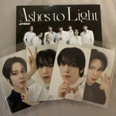 ATEEZ Ashes to Light CD ATINY盤 トレカ セットユノ