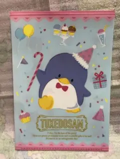 タキシードサム　クリアホルダー　サンリオ　クリアファイル