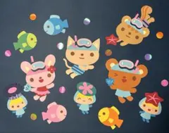 ♡壁面飾り♡かわいい海水浴のサムネイル