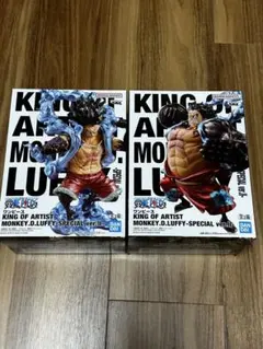 ONE PIECE KING OF ARTIST ルフィ 2種セット