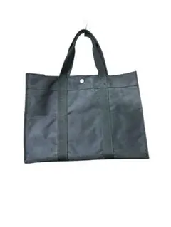 ブラックキャンバストートバッグ