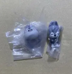 SKZOO ぷくっとリング つまんでつなげてますこっと ウルフチャン セット