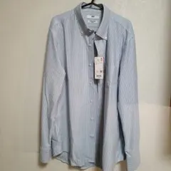 UNIQLO スーパーノンアイロン スリムシャツ L 長袖