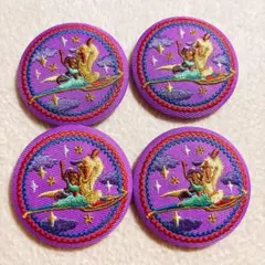 刺繍缶バッジ　アラジン