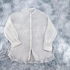 《PAGEBOY》ページボーイ　トップス　ブラウス　透け感　羽織り　薄手